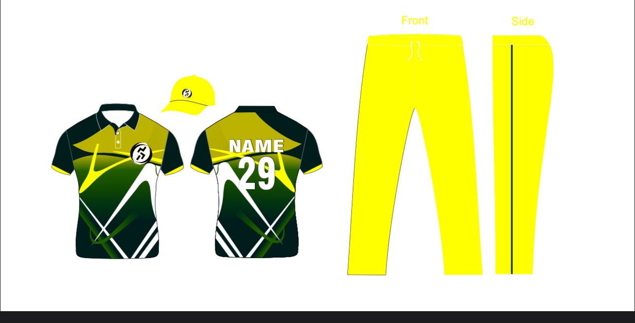 Custom Cricket Uniform