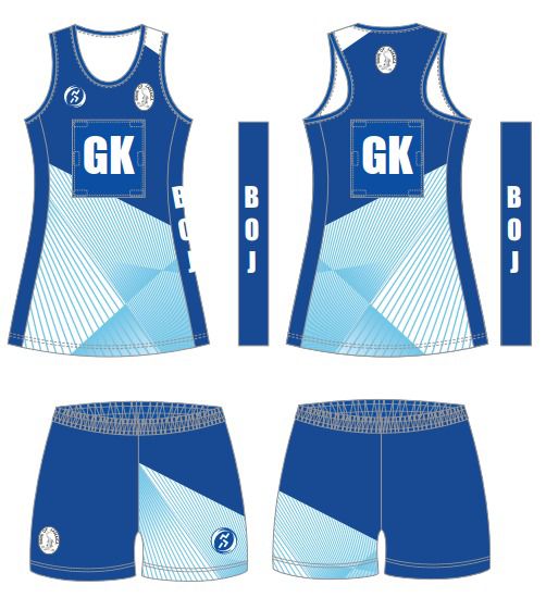 Custom NetBall Dress & Tights  Uniform